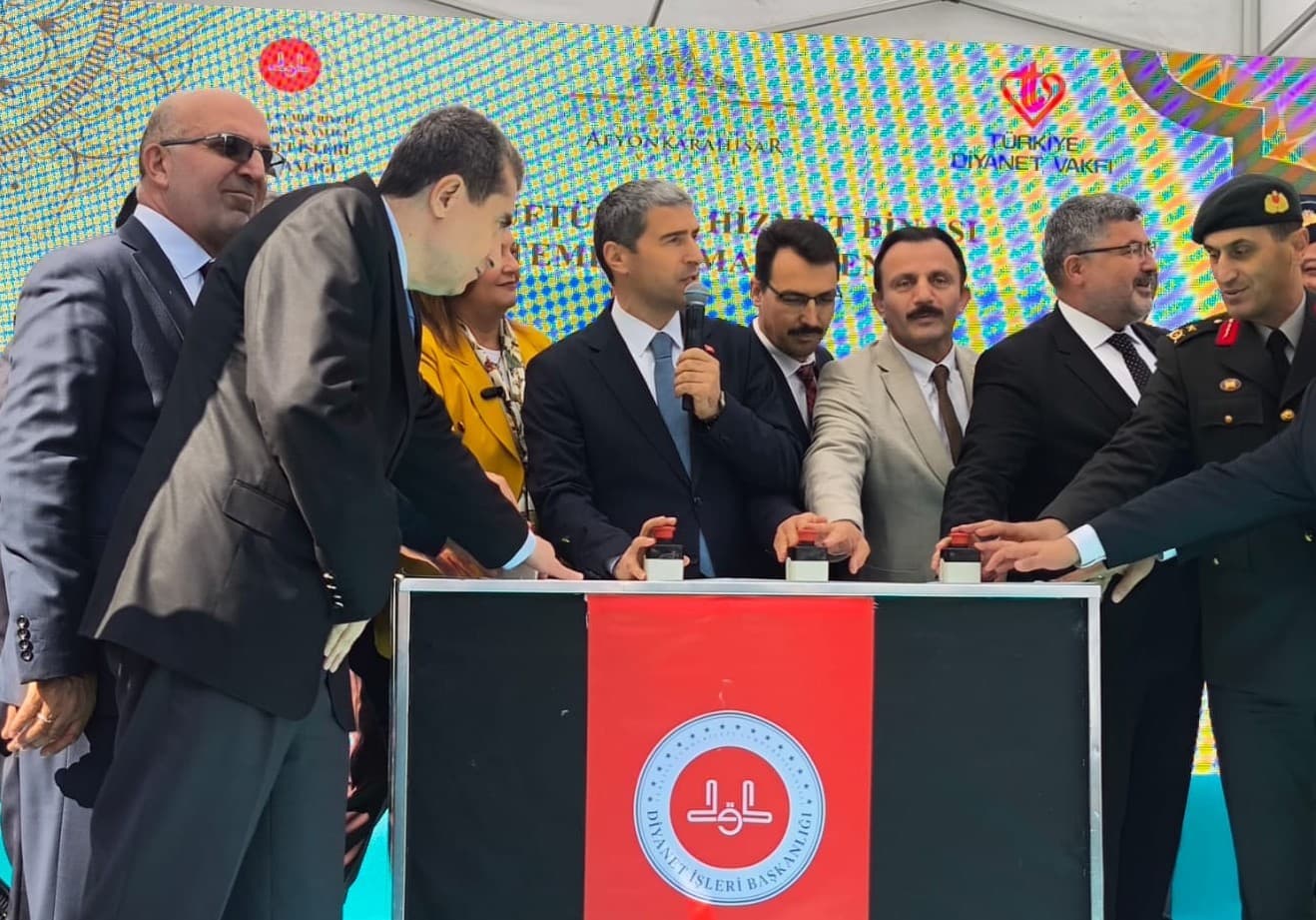Afyonkarahisar İl Müftülüğü Yeni Hizmet Binası İnşaatına Başladı