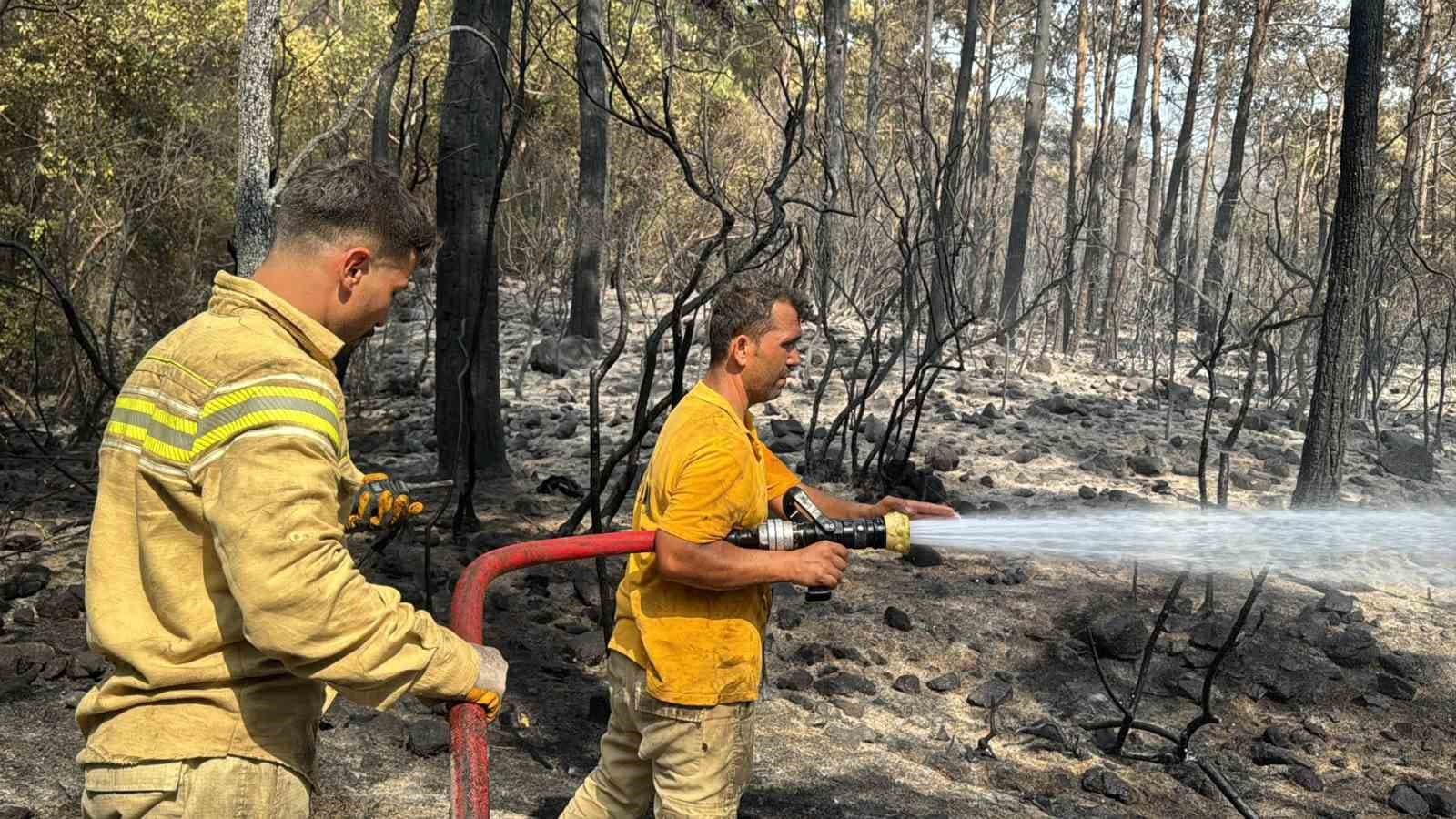 Marmaris Kaymakamlığı Yangın Söndürme Ekiplerine Şükranlarını Sundu