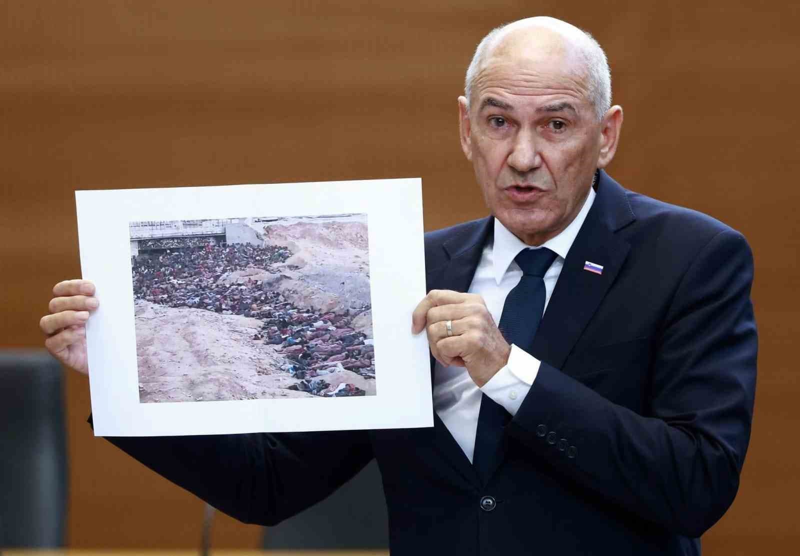 Slovenya Başbakanı Jansa'nın Gazze Fotoğrafı Tartışma Yarattı: Sudan İddiası ve Tepkiler