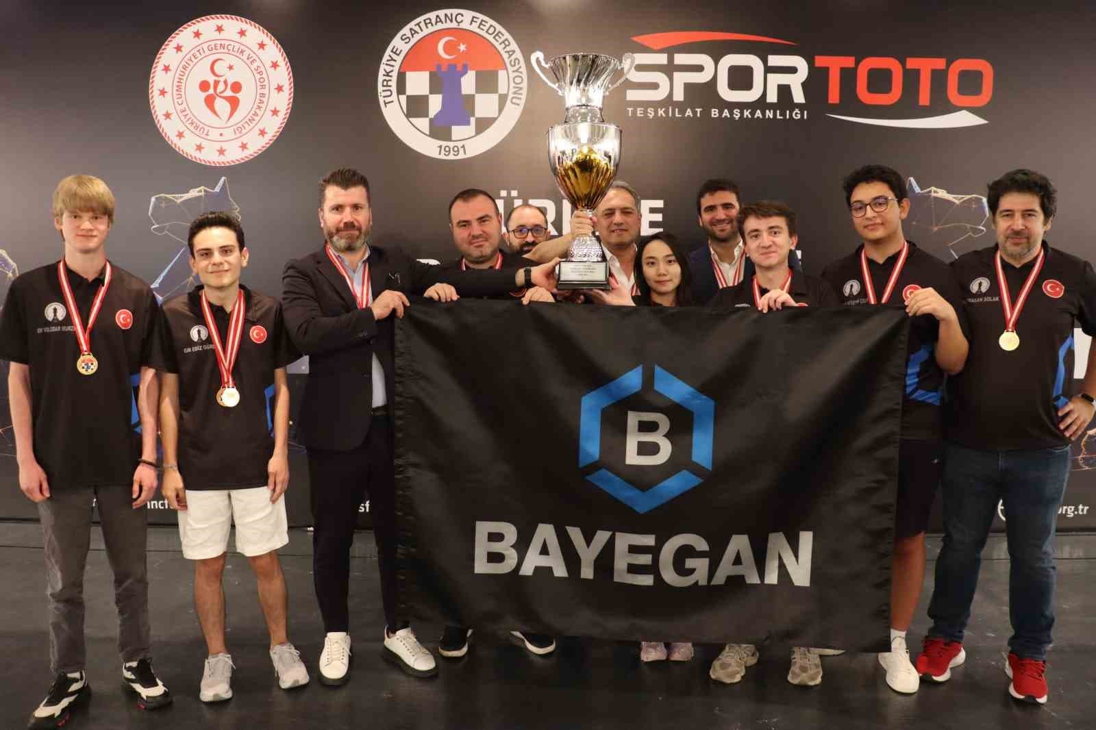 Bayegan Pendik Satranç Kulübü, Türkiye Satranç Süper Ligi'nde Üçüncü Kez Zirvede