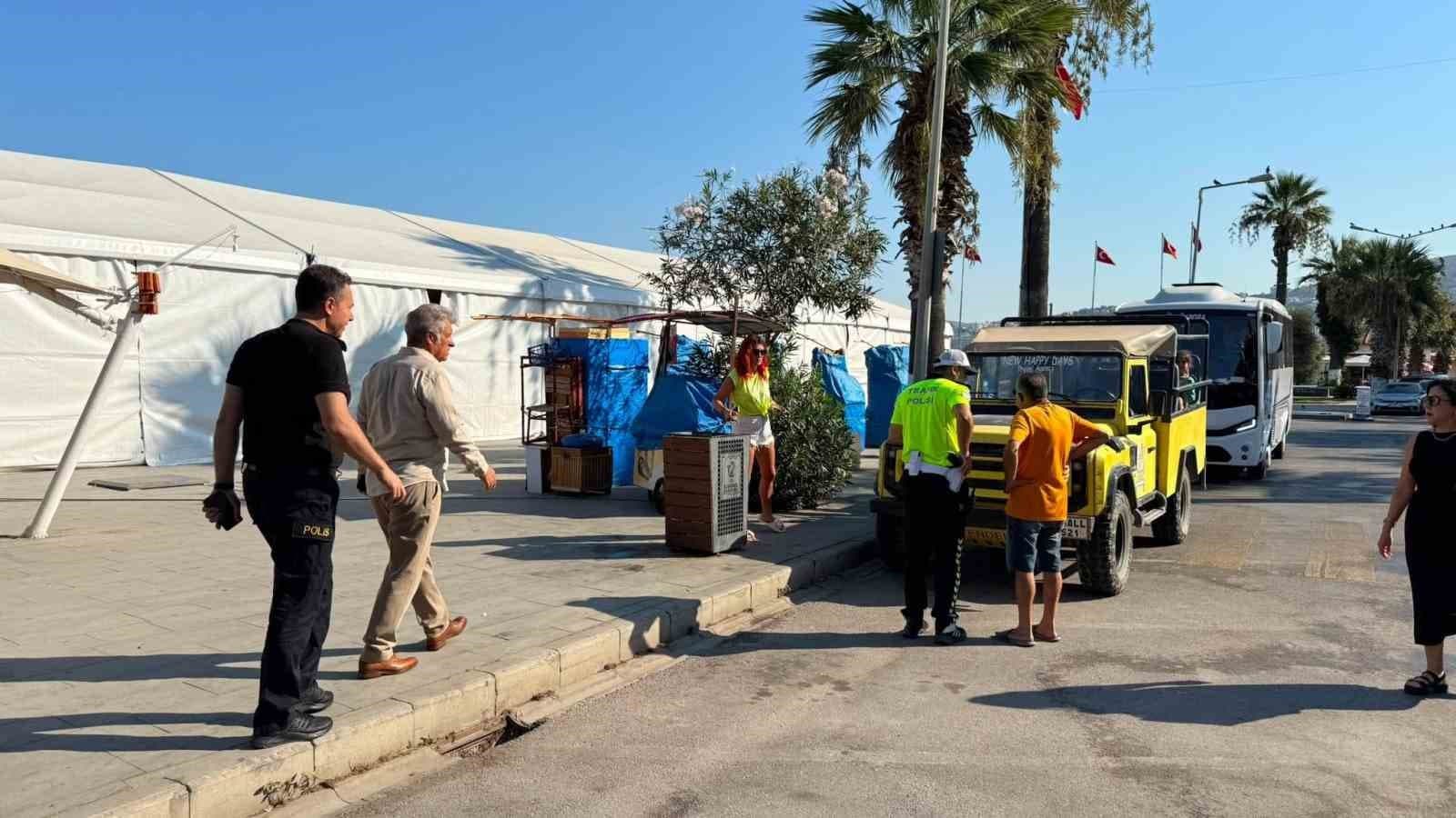 Kuşadası'nda Cep Uygulama Noktasında Yerinde İnceleme Yapıldı