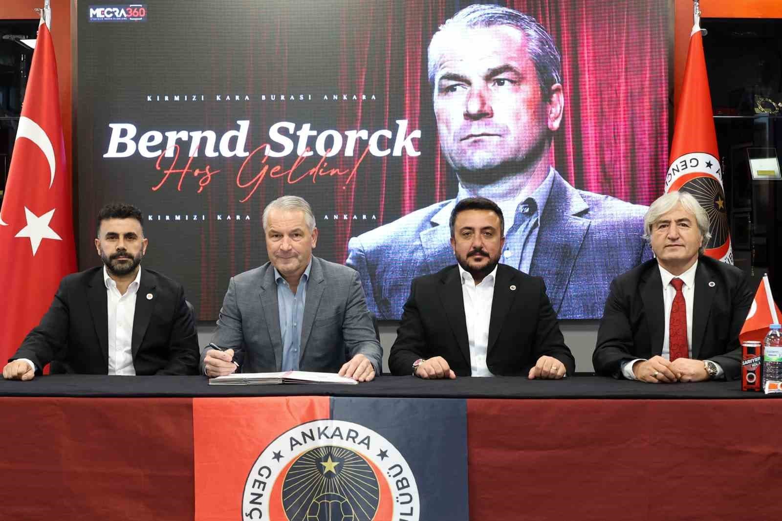 Gençlerbirliği Teknik Direktör Değişikliği: Bernd Storck Görev Alıyor
