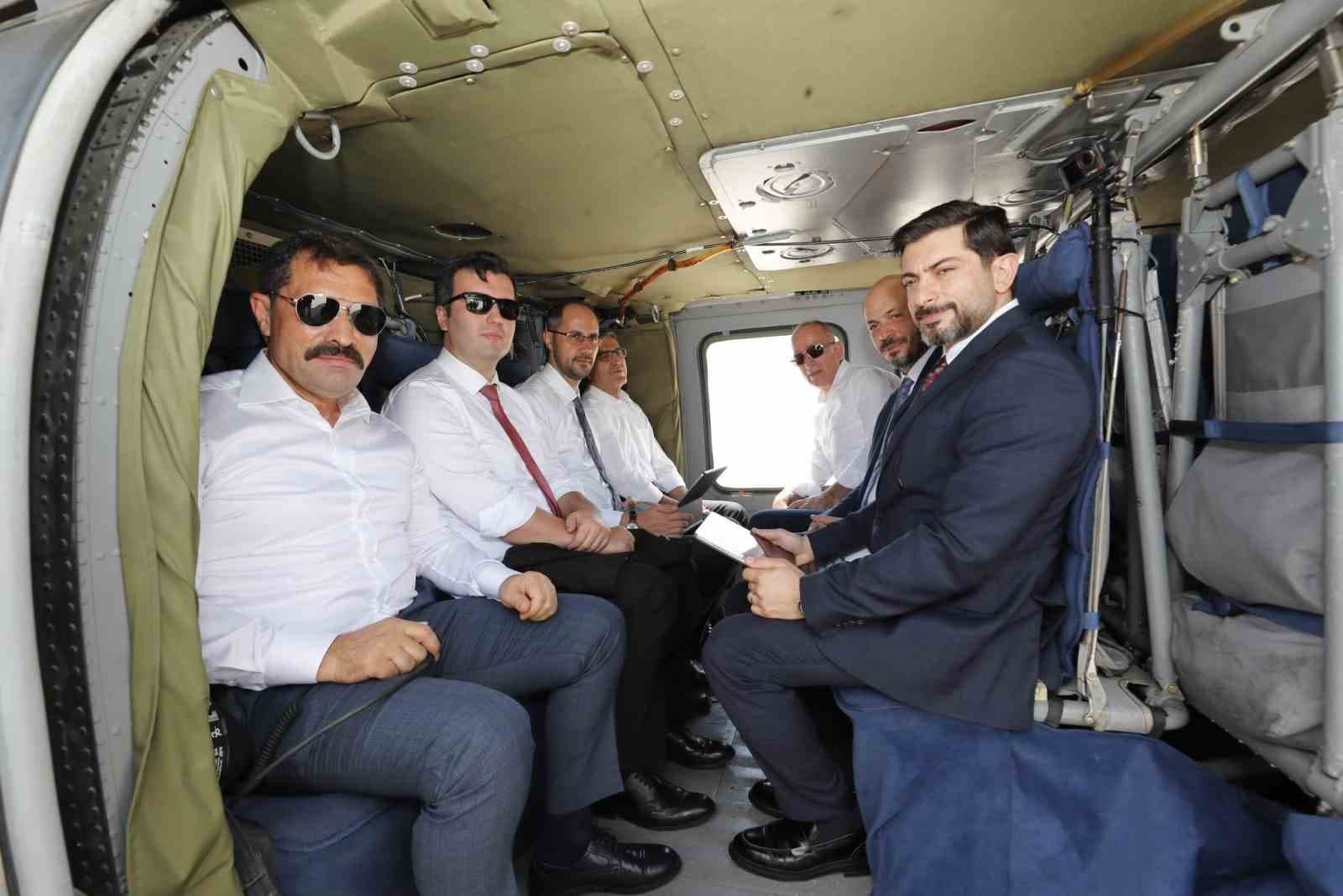 Hatay'daki İmar ve İnşaat Faaliyetleri Hava Yoluyla Denetlendi