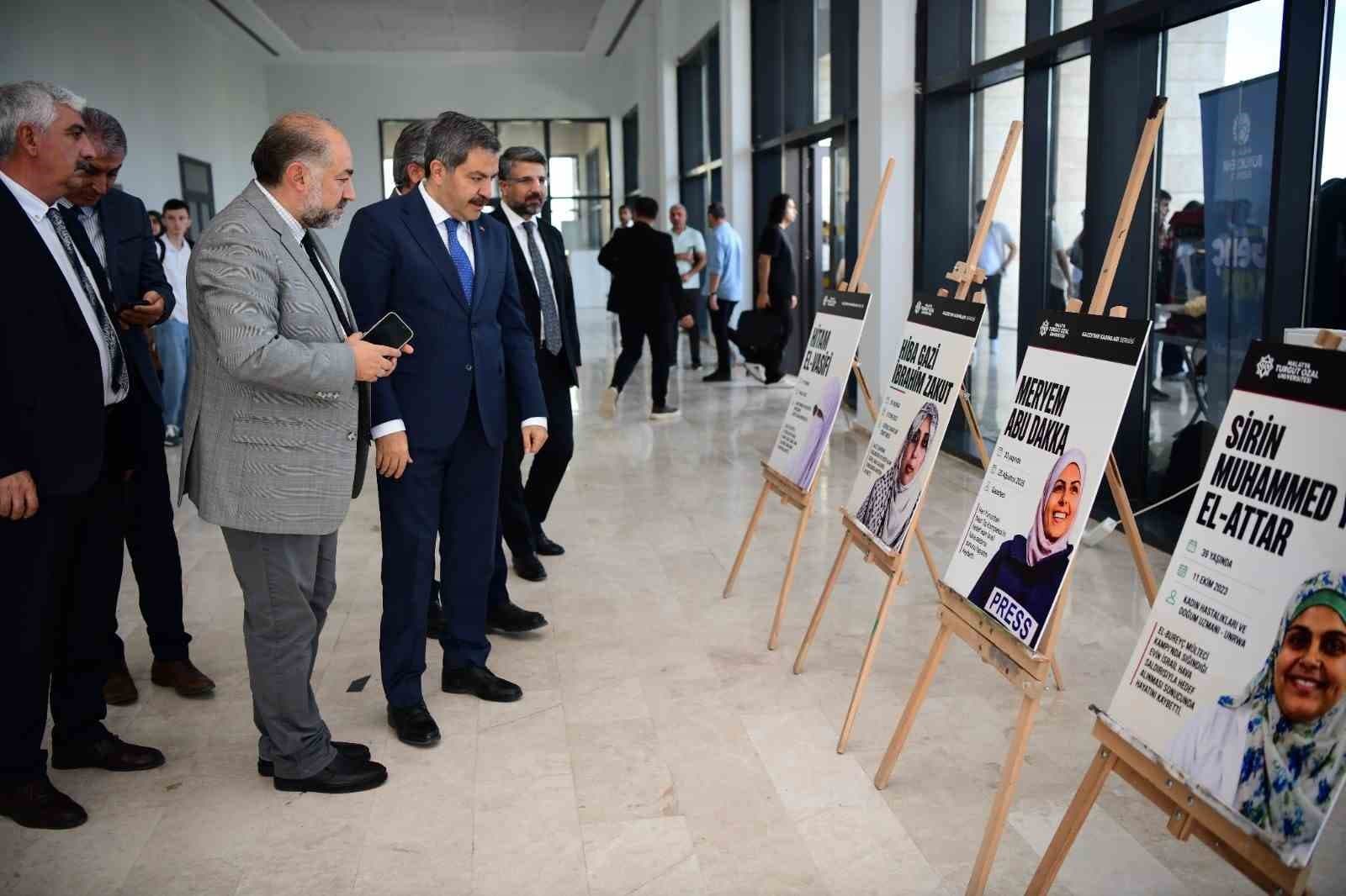 Malatya Turgut Özal Üniversitesi'nden Gazze Günleri Programı: Öğrenci Dayanışması Vurgulandı