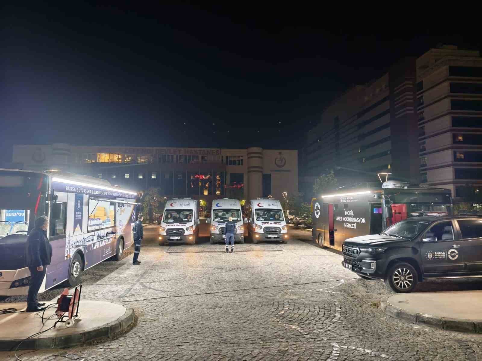 Manisa'da Meydana Gelen Kazada BBB AKOM Destek Sağlıyor
