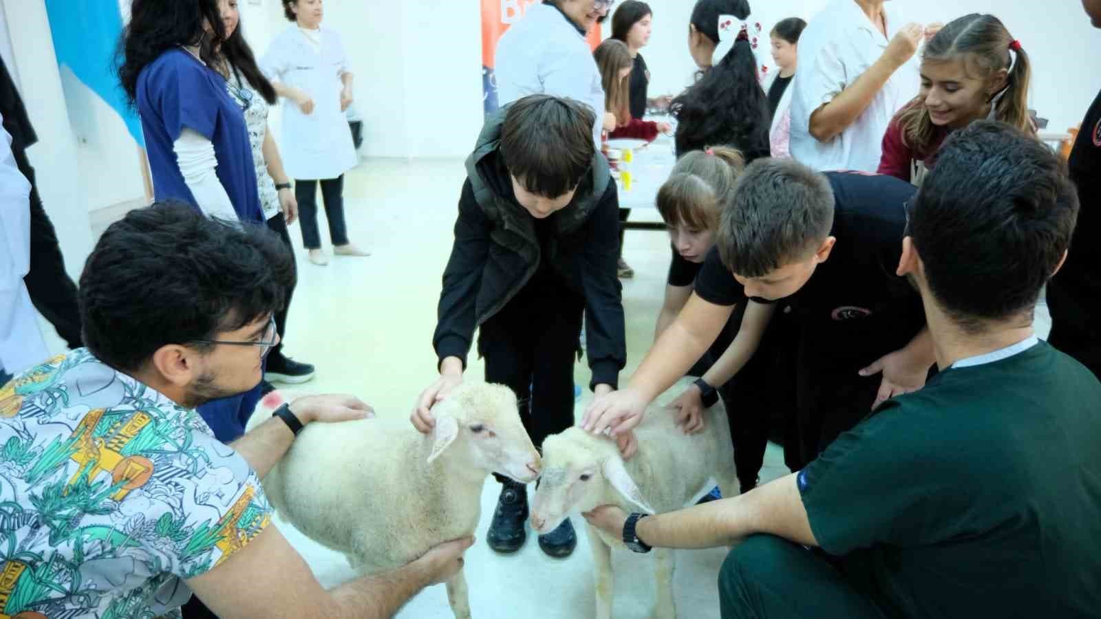 BAÜN Veteriner Fakültesi Öğrencileri Hayvan Sağlığı Konusunda Bilgilendirildi