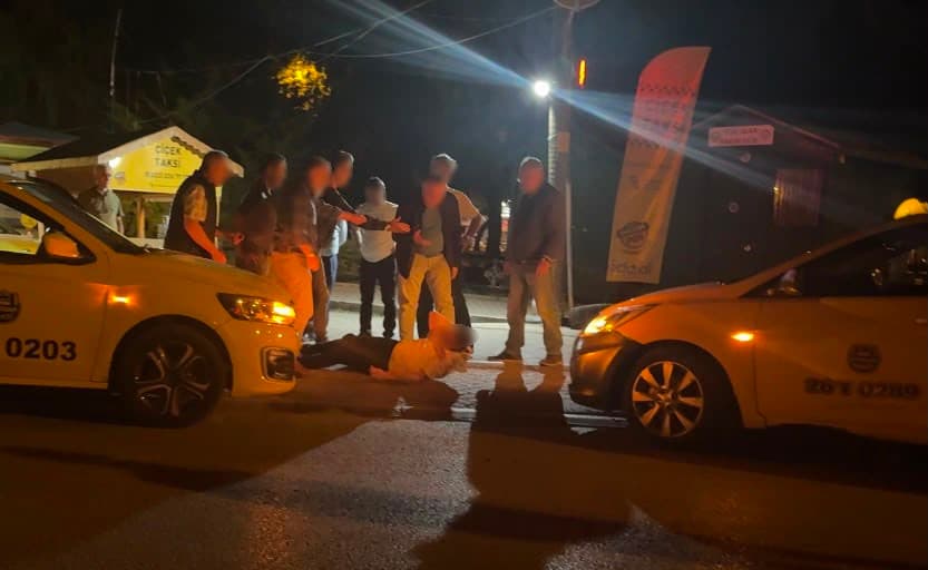 Eskişehir'de Ticari Taksi Gaspı Girişimi ve Ardından Gelişen Darp Olayı