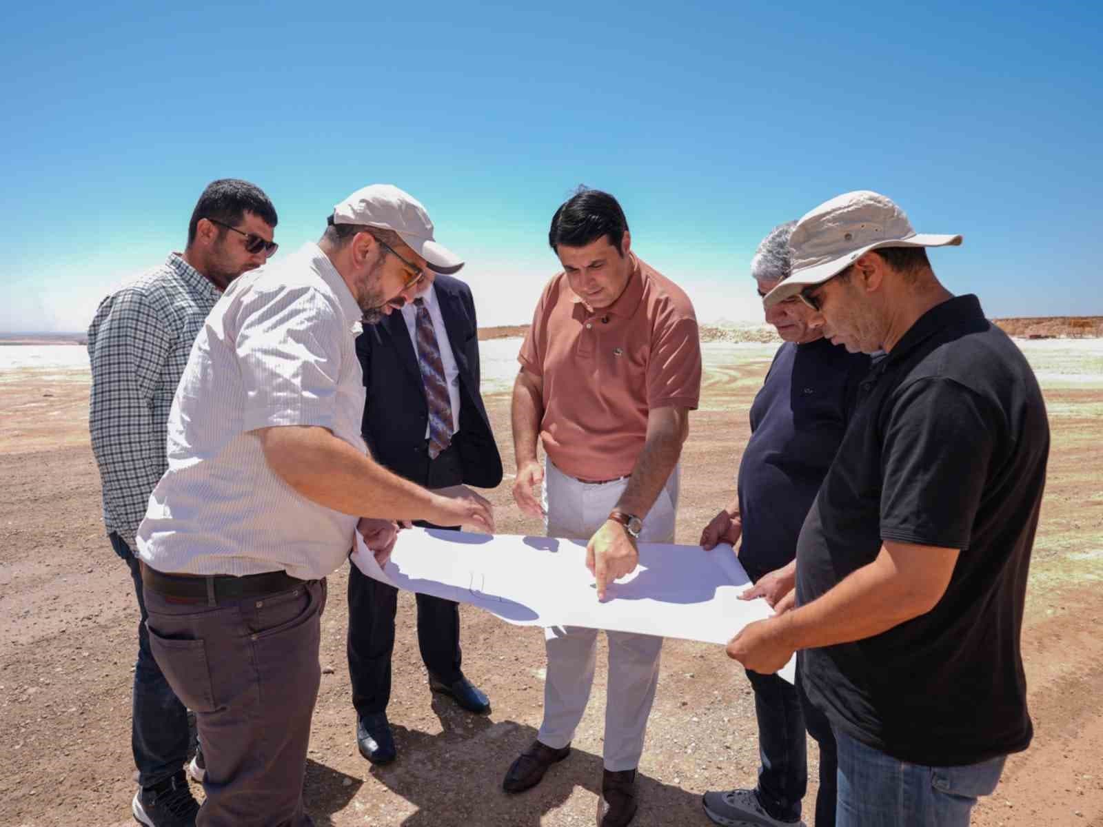 Yılmaz, Adrena Park'taki Çalışmaları Yerinde İnceledi