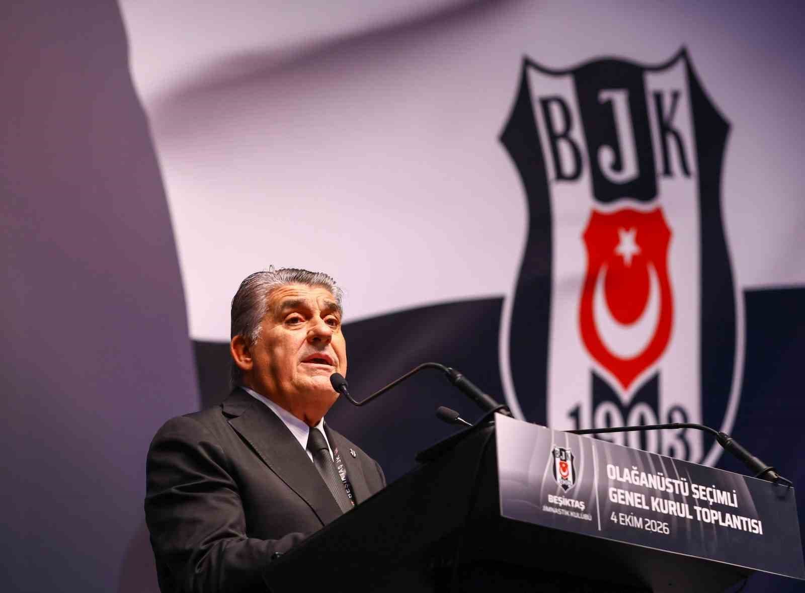 Beşiktaş'ta Serdal Adalı'dan Üçüncü Dönem Başkanlığı Onayı