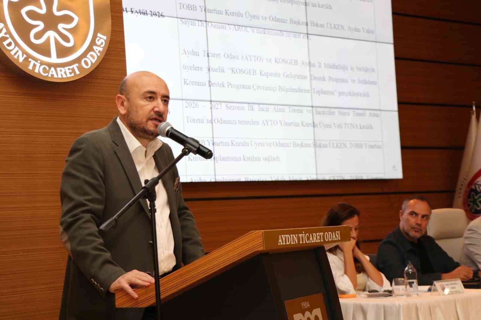 AYTO Başkanı Ülken: İhracatçıların Maliyet Baskısını Azaltmalıyız