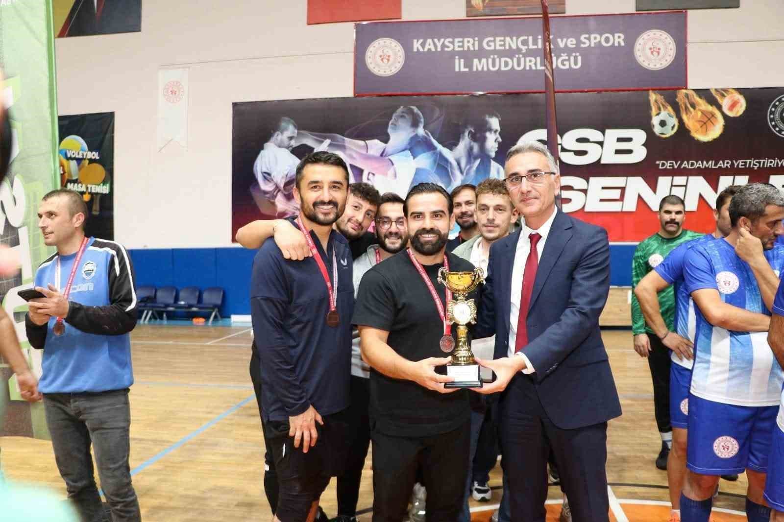 Kayseri’de Kamu Spor Oyunları tamamlandı
