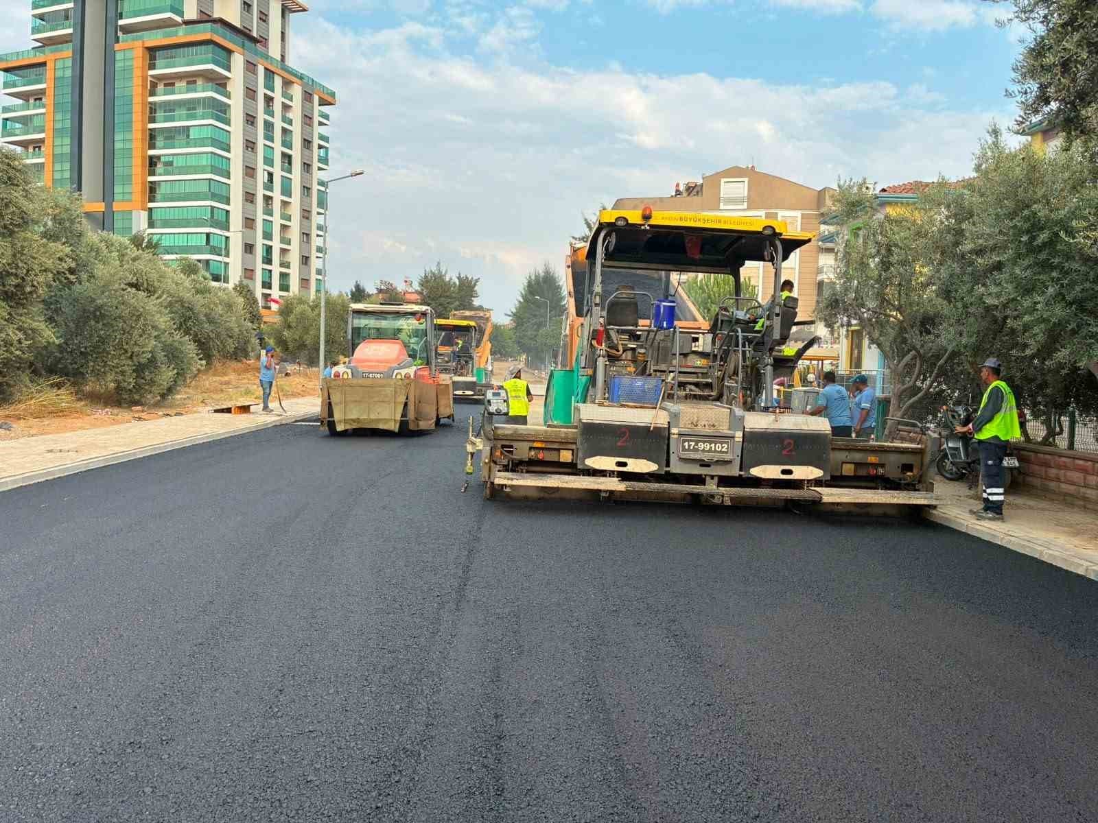 Aydın Büyükşehir'de Ulaşım Altyapısı Projeleri Hızla İlerliyor