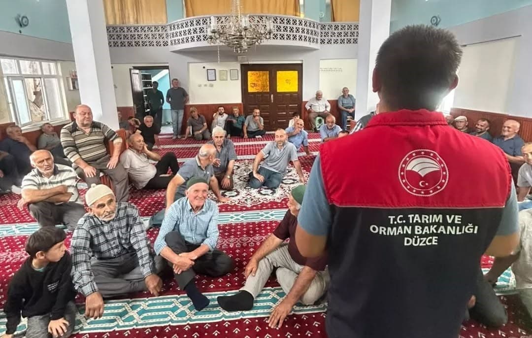 Yığılca'da Çiftçiler İçin Tarımsal Bilgilendirme Toplantısı