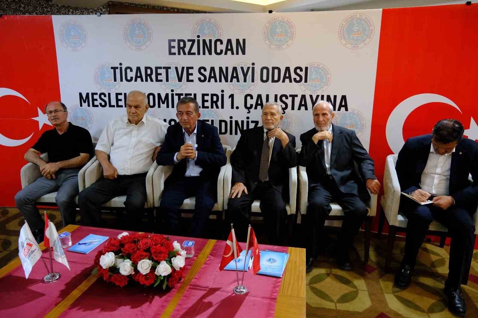 Erzincan TSO Çalıştayında Sektörün Geleceği Üzerine Stratejiler Belirlendi