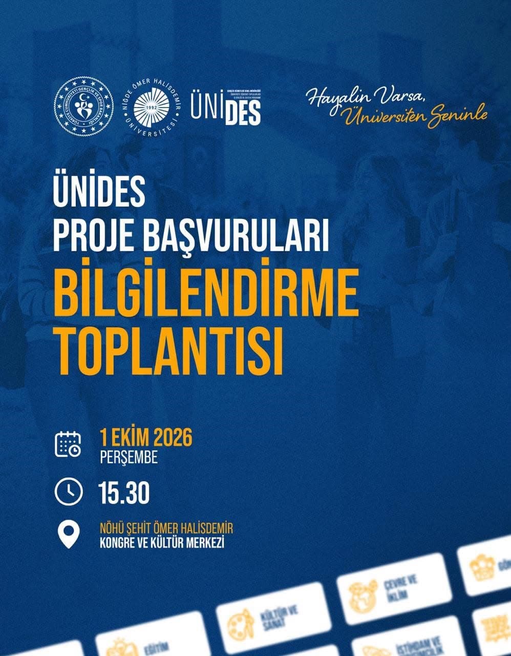 ÜNİDES 7. Dönem Başvuruları Resmen Açıldı