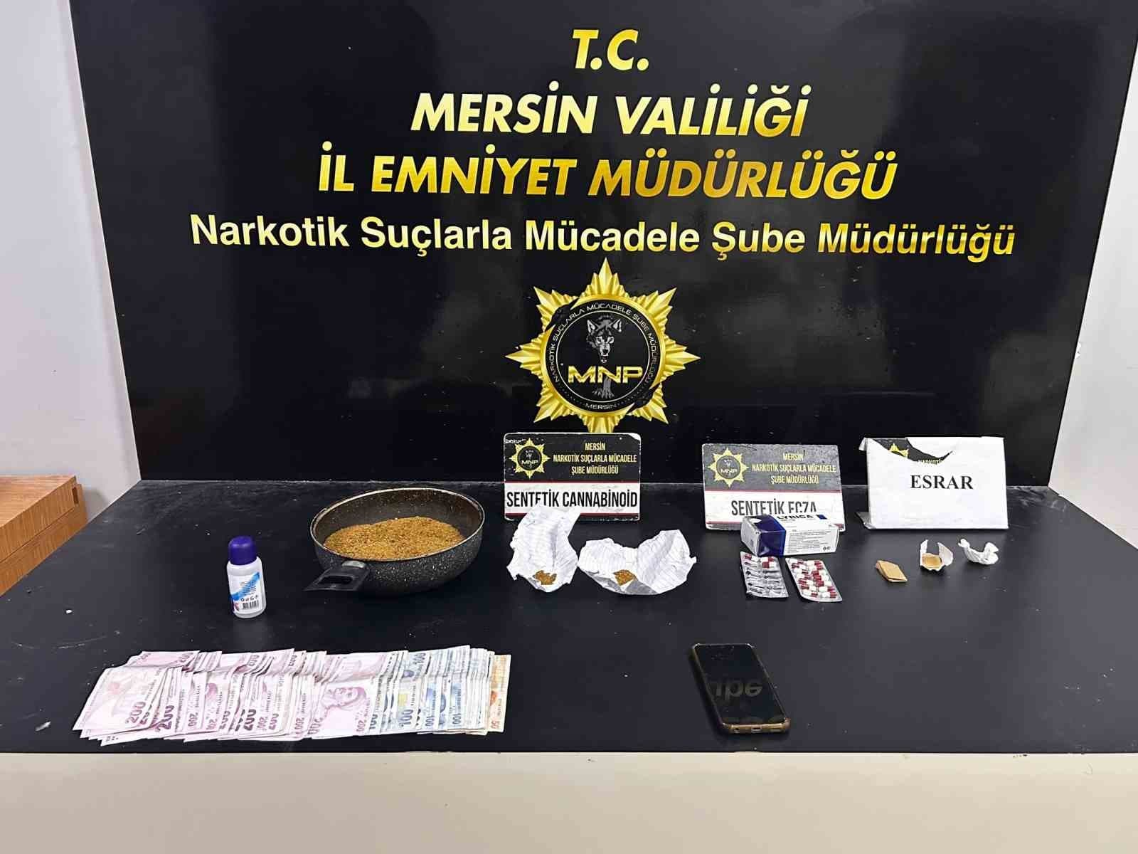 Mersin'de Uyuşturucu Operasyonu: Bir Şüpheli Tutuklandı