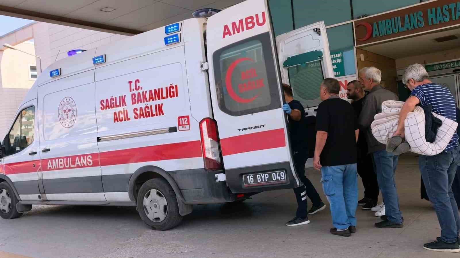 İnegöl'de Sobadan Sızan Gazdan Etkilenen İki Kişi Hastaneye Kaldırıldı