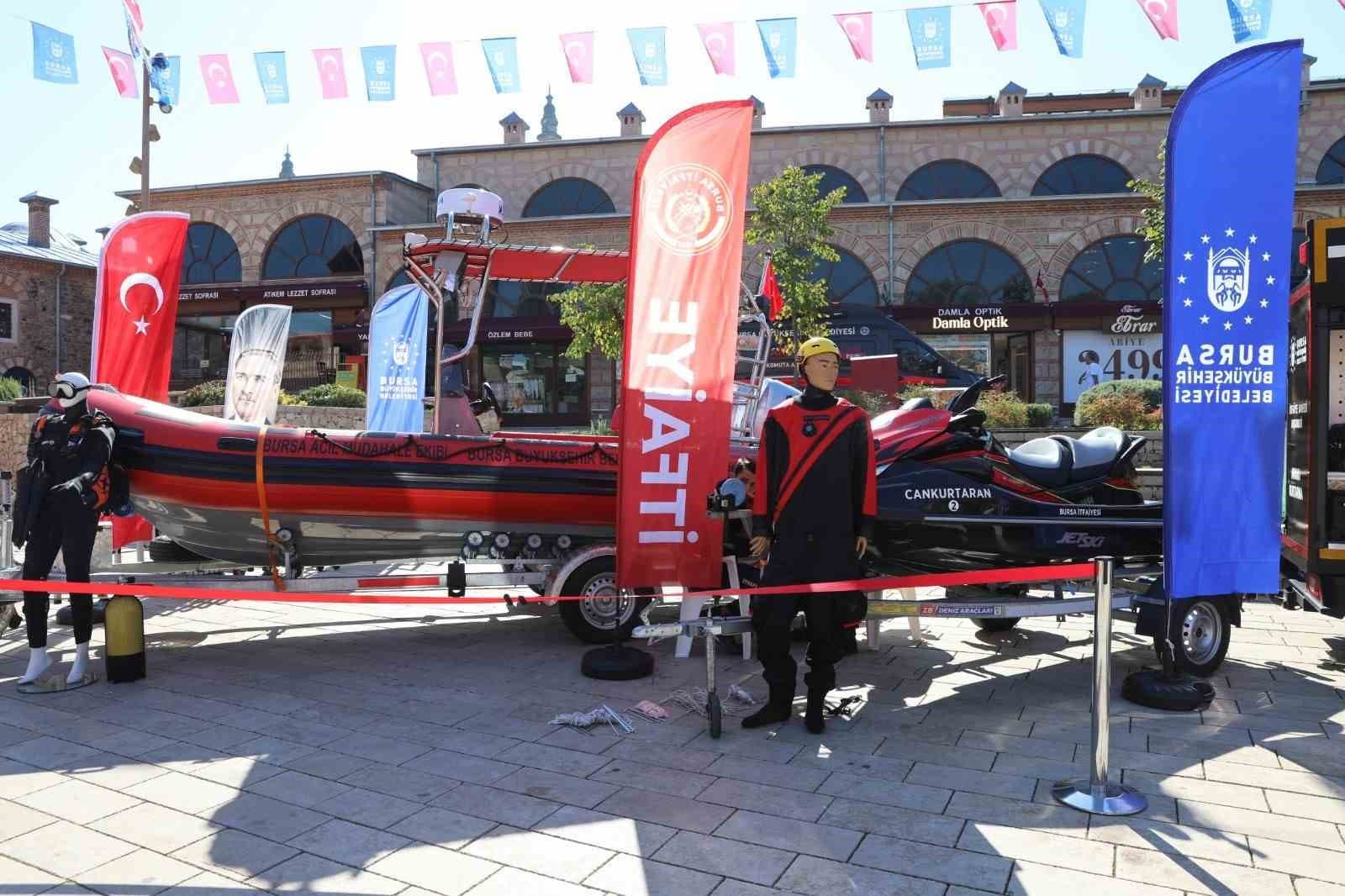 Büyükşehir Belediye Başkan Vekili Biba: Bursa, İtfaiyede Türkiye’ye Örnek Şehir Olacak