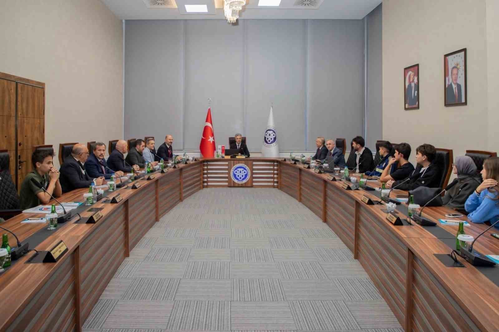 EBYÜ'de 'Bizim Gök Kubbemiz' Projesi İçin İş Birliği Görüşmeleri Yapıldı