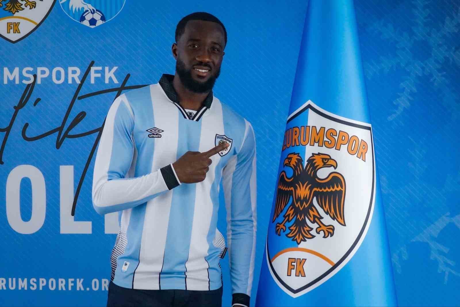 Erzurumspor FK, Ganalı Orta Saha Oyuncu Elisha Owusu'yu Kadrosuna Kattı