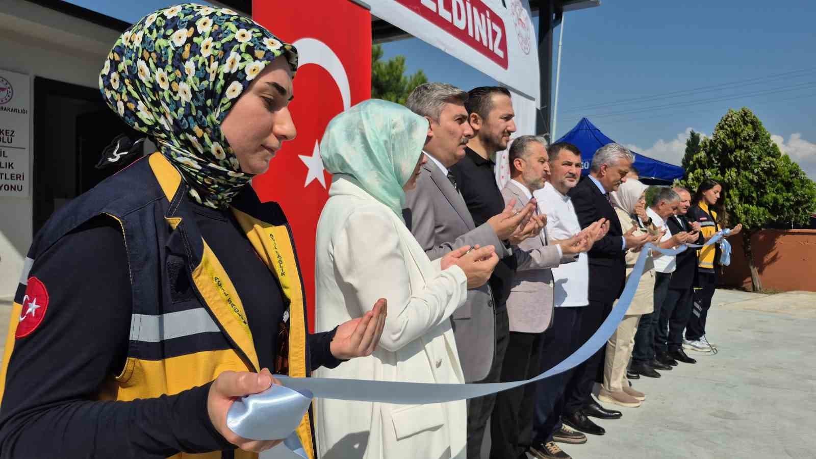 Düzce'de Sağlık Altyapısı Güçlendi: 24. Acil Sağlık Hizmetleri İstasyonu Faaliyete Geçti