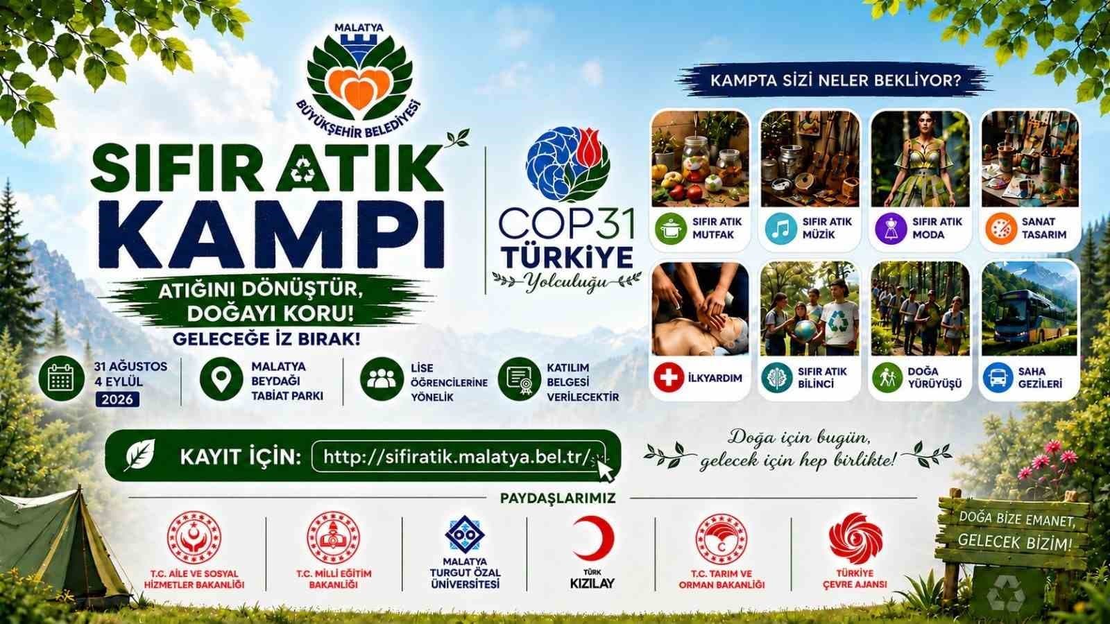 Gençler Malatya'dan COP31 Antalya'ya: Çevre İçin Kararlı Adımlar