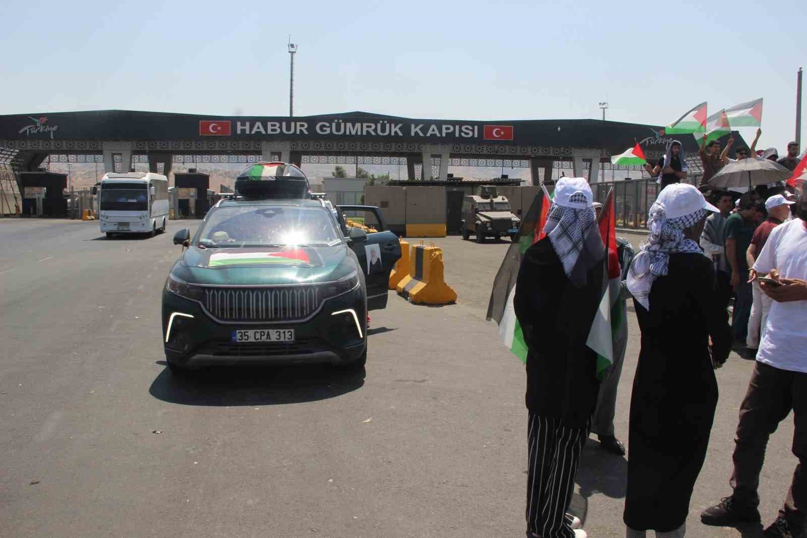 Irak İzni Olmayınca Filistin Konvoyu Geri Döndü