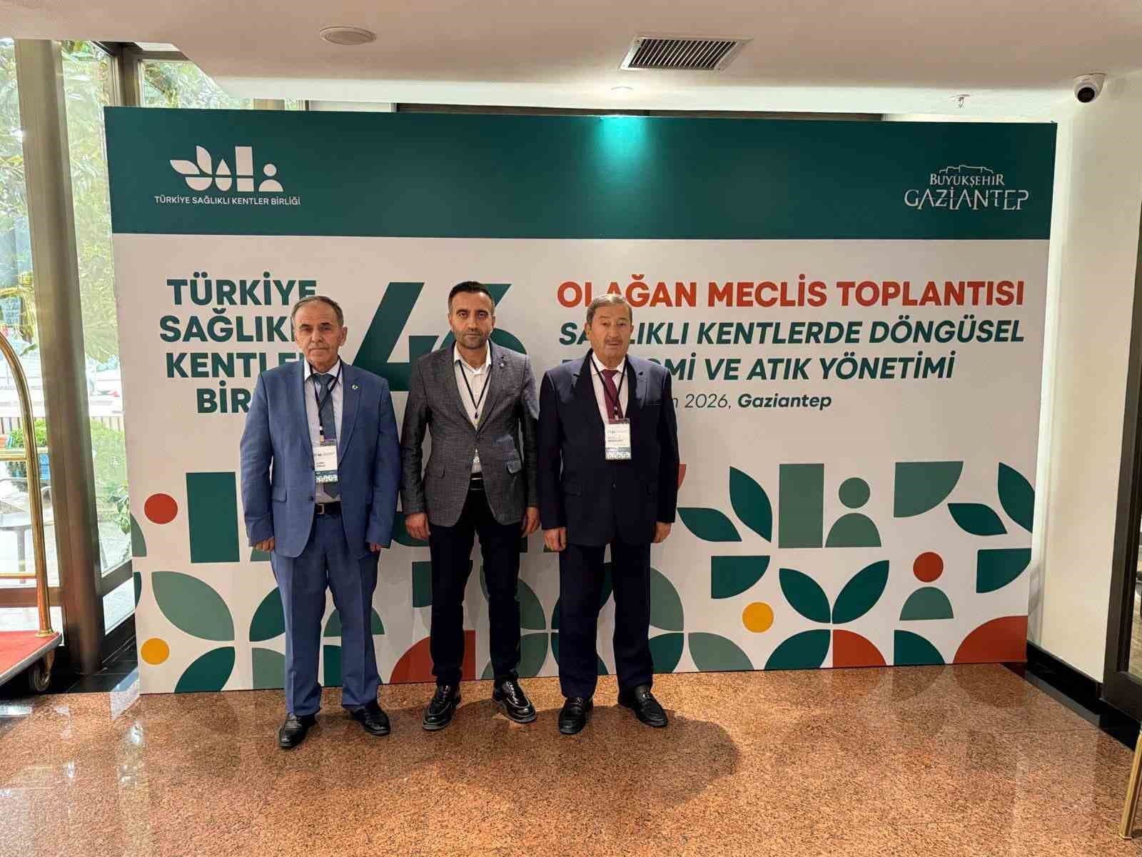 Darende Belediye Başkanı Bozkurt, Sağlıklı Kentler toplantısına katıldı