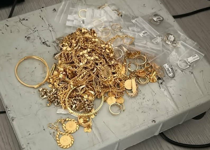 Bulgaristan Sınırında Kaçak Altın Tespit Edildi: 603 Gram Takı Ele Geçirildi