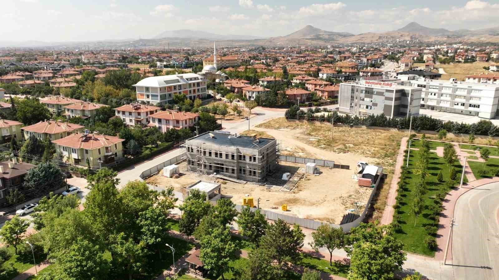 Selçuklu'da Buhara Mahallesi için Yeni Polis Merkezi İnşaatı Devam Ediyor
