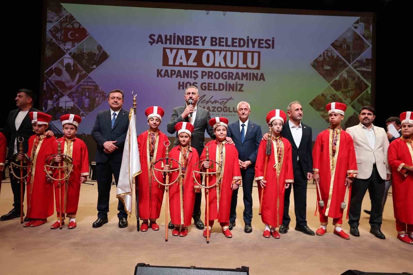 Şahinbey'de Yaz Okulu Mezuniyet Töreni Düzenlendi