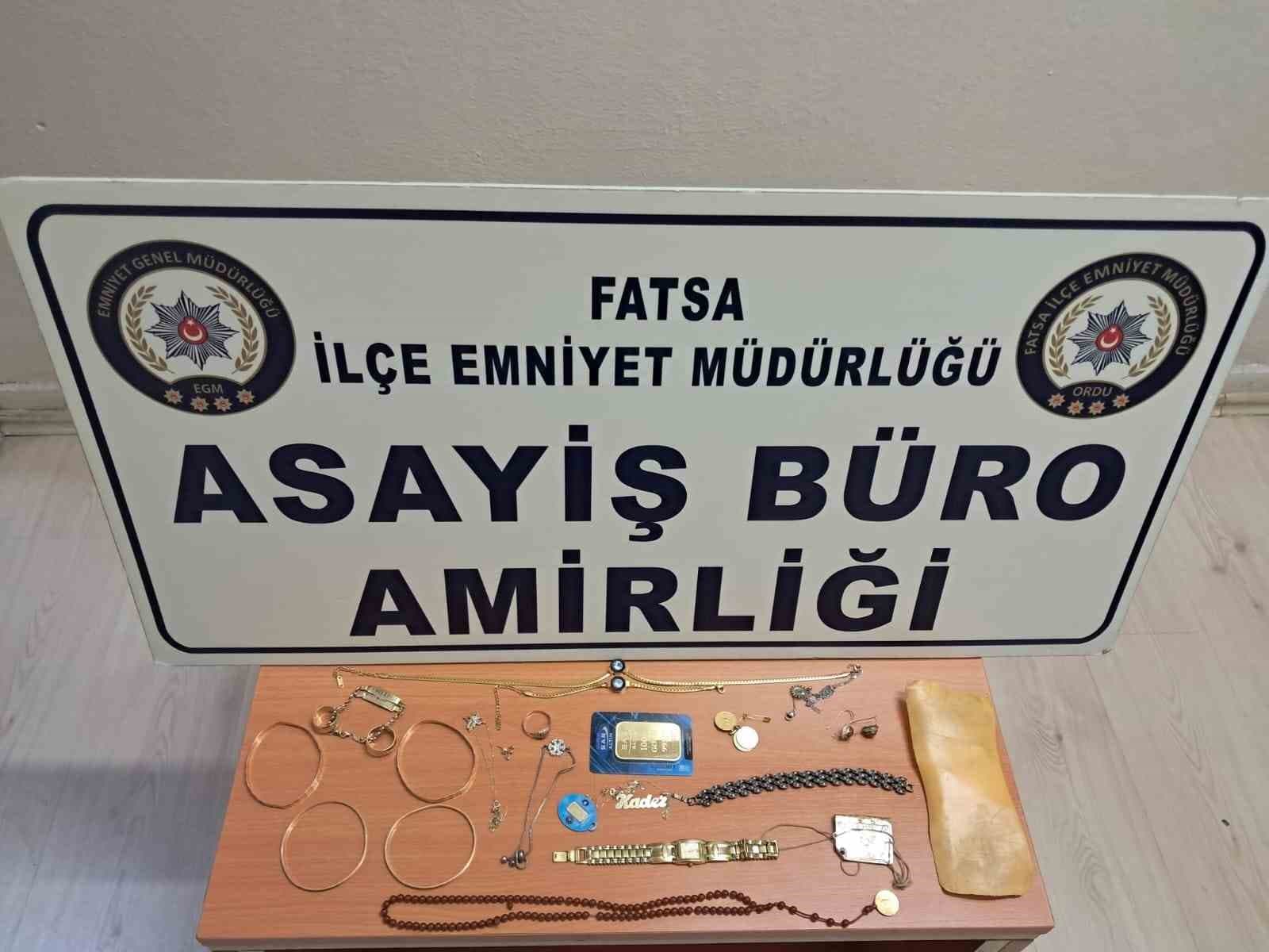 Ordu Altın Hırsızlığı Soruşturması Sonuçlandı: Dört Şüpheli Malatya'da Yakalandı