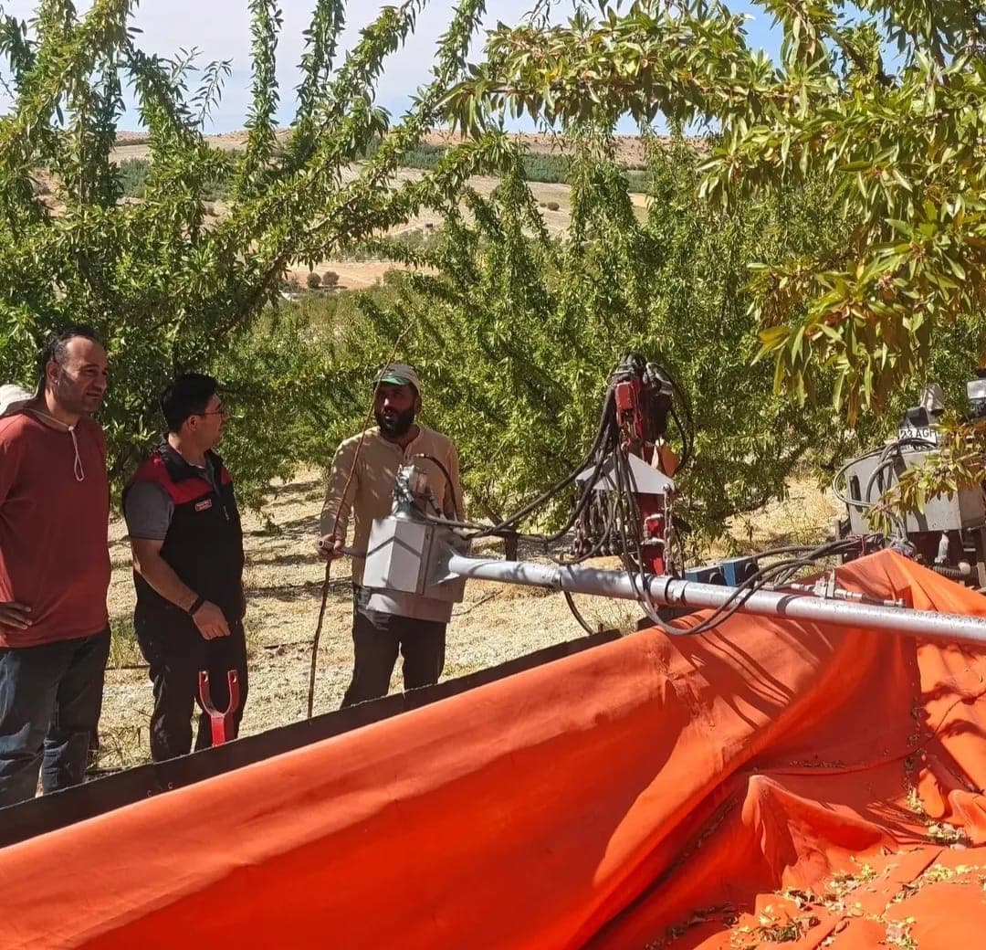 Ağın Badem Üretim Alanlarında Denetim Yapıldı