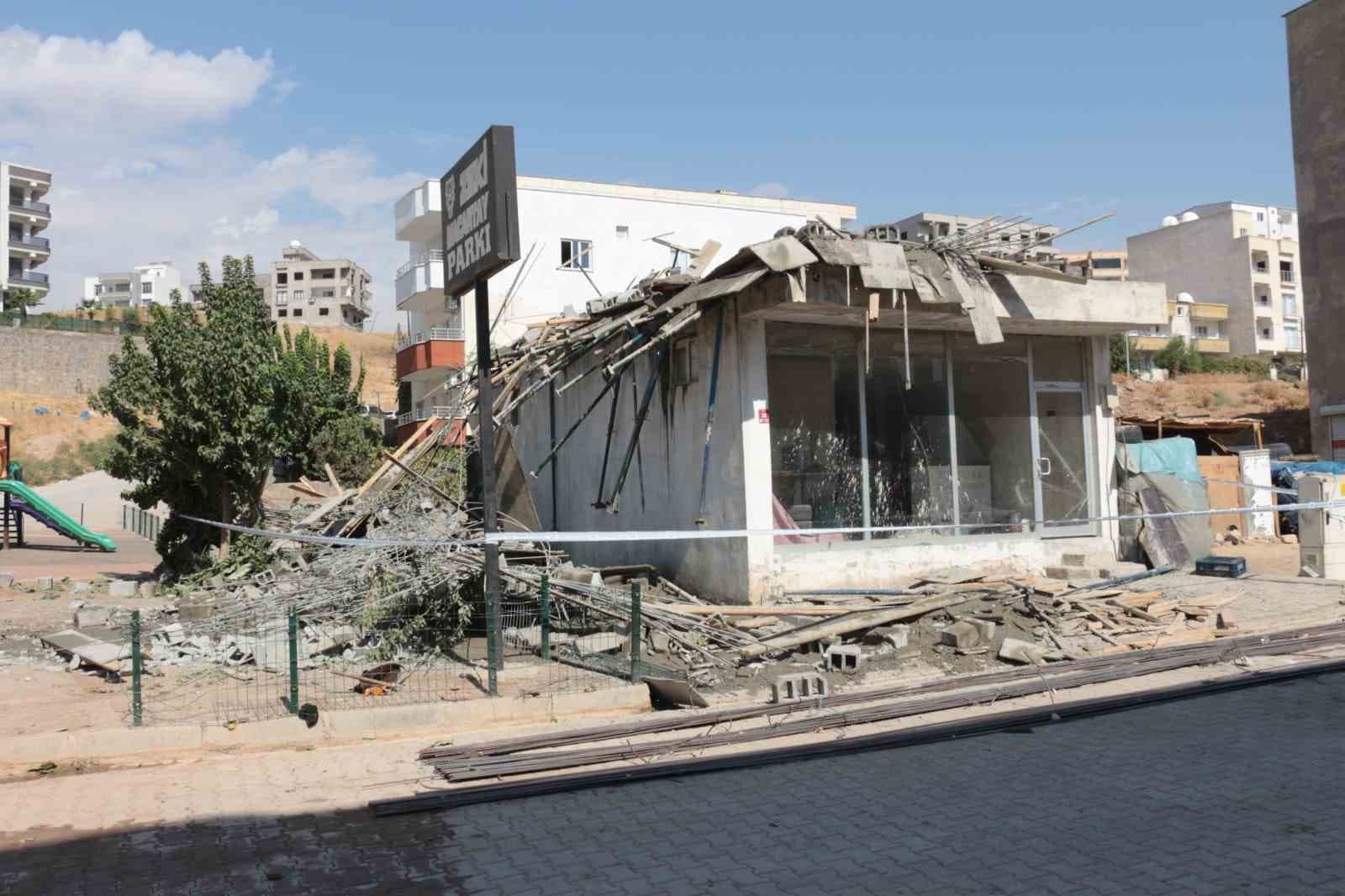 Cizre İnşaatında Göçük: Beş İşçi Yaralandı