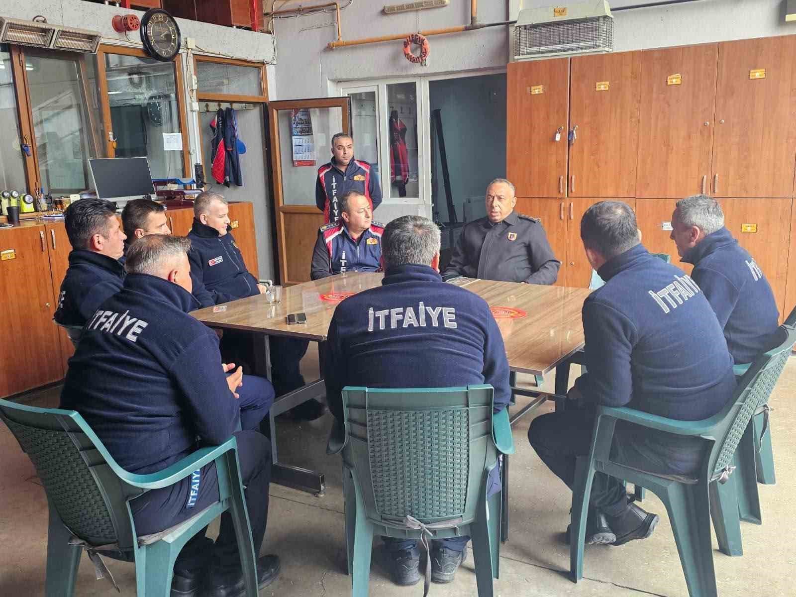 Bilecik'te İtfaiye Haftası Kapsamında Jandarma ve İtfaiye Müdürlüğü Buluşması
