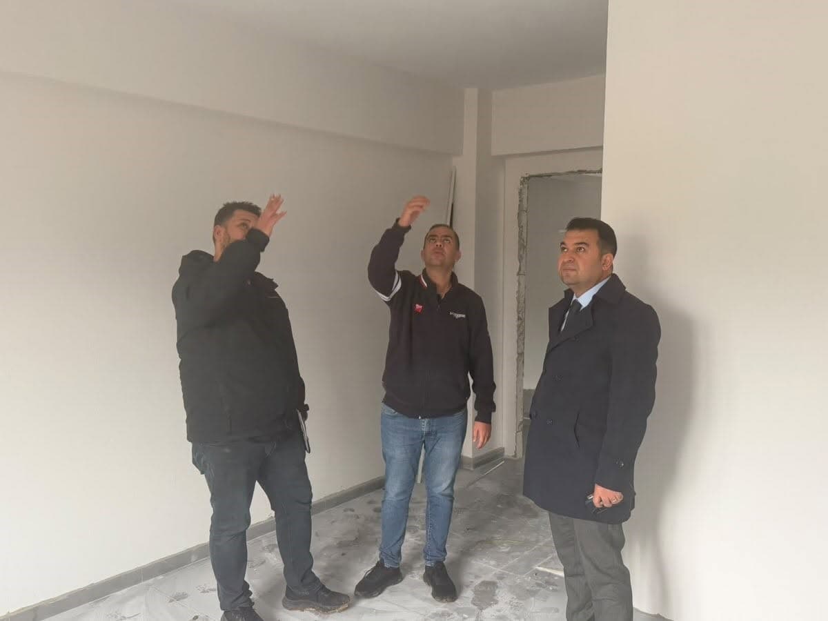 Şeyh Edebali Özel Bakım Merkezi İnşaatına Yerinde İnceleme Yapıldı