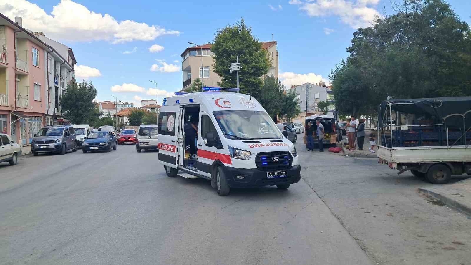 Karaman'da Elektrikli Bisiklet Sürücüsü Kaza Sonucu Hayatını Kaybetti