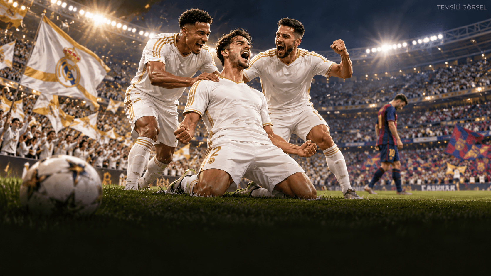 El Clasico’da zafer Real Madrid’in