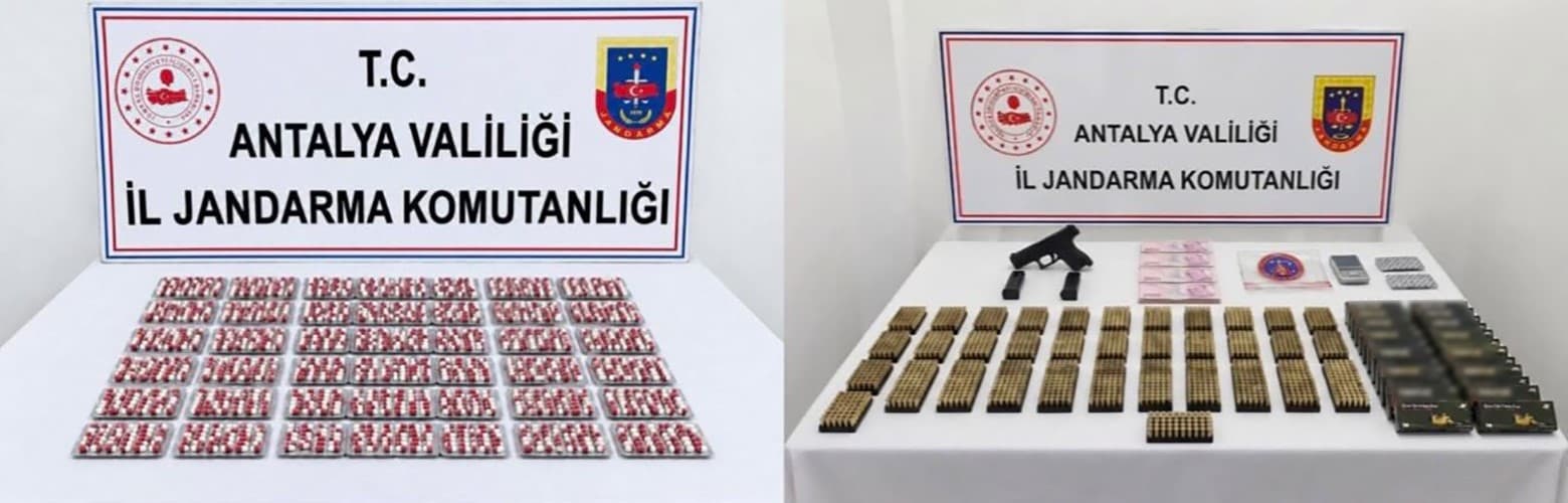 Antalya'nın Kepez ve Döşemealtı'nda Uyuşturucu Operasyonu