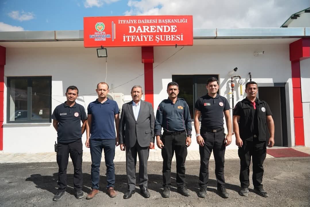 Darende Belediye Başkanı Bozkurt, İtfaiye Haftası Ziyareti Gerçekleştirdi