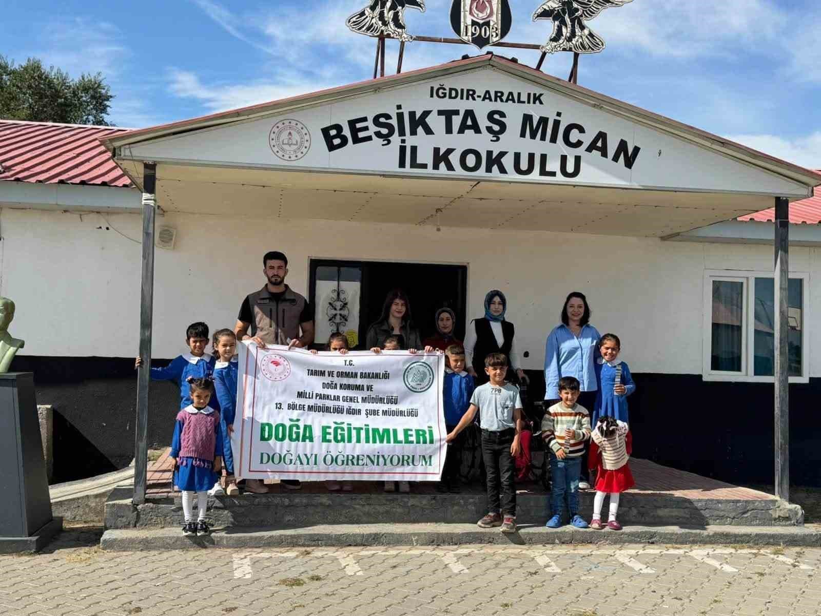 Iğdır'da Öğrencilere Doğa Koruma ve Biyoçeşitlilik Eğitimi Verildi