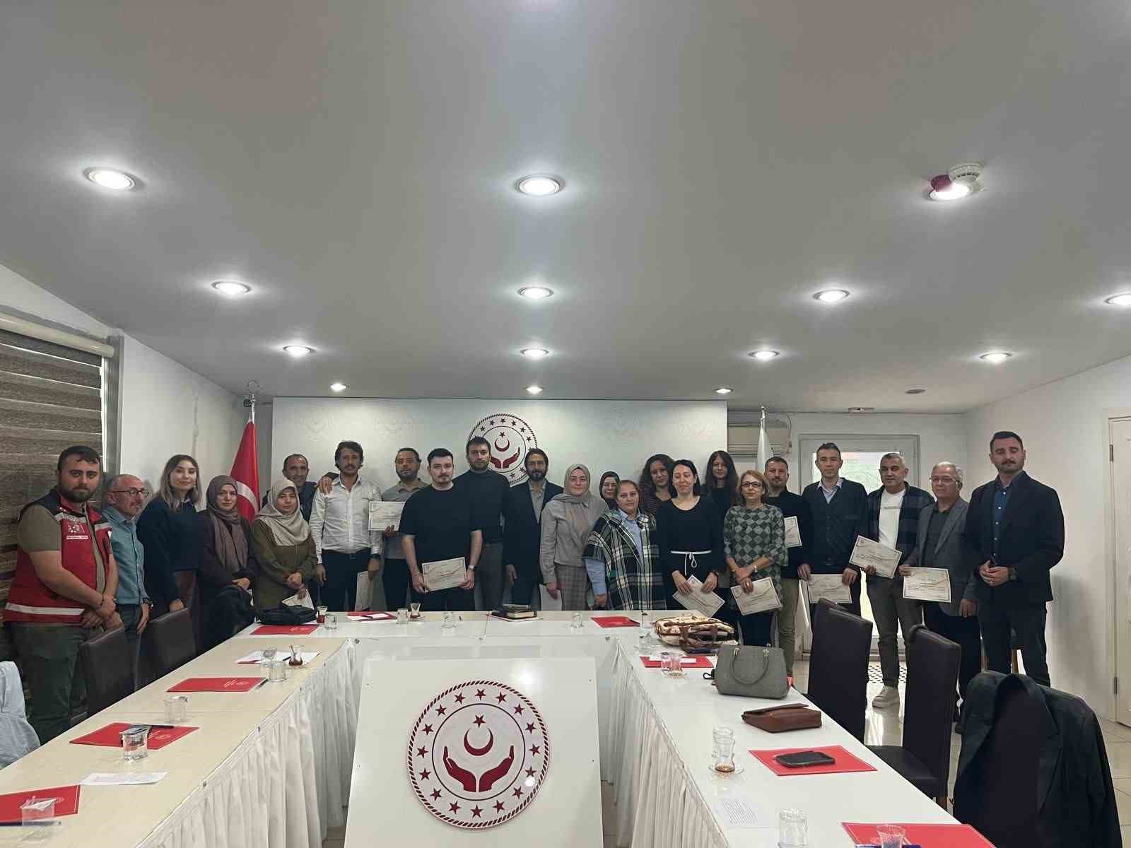 Psikolojik İlk Yardım Eğitimleriyle Afet Müdahale Kapasitesi Artırılıyor