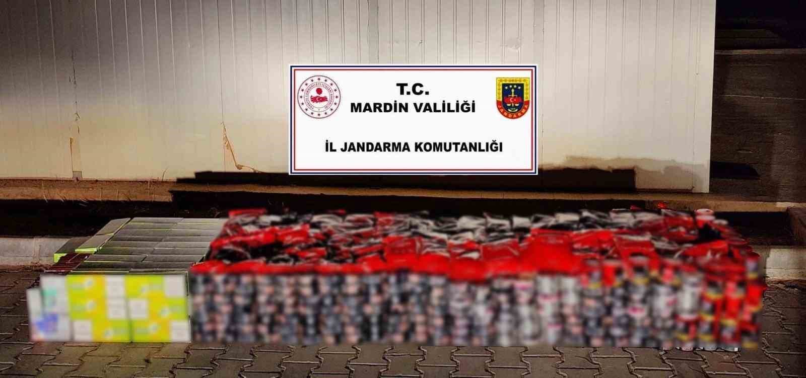 Mardin'de Kaçak Tütün ve Sigara Operasyonu: 5 Milyon Liralık Ürün Ele Geçirildi