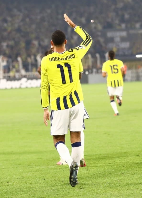 Mason Greenwood, Fenerbahçe İçin İkinci Golü Attı
