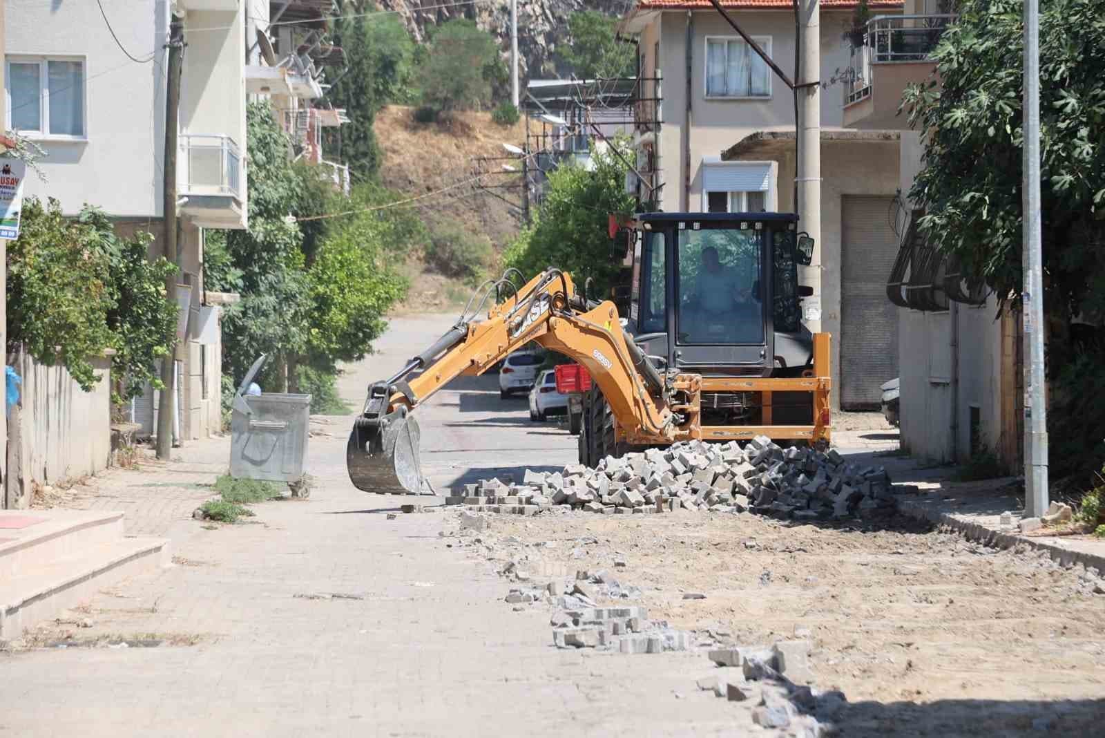 Gündoğan Mahallesi Yunus Emre Sokak Yol Projesi Devam Ediyor