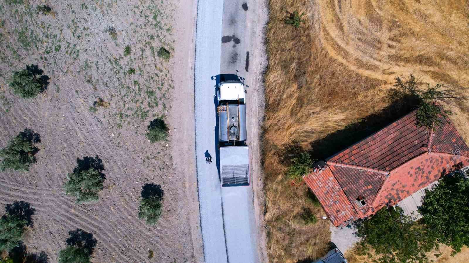 Soma'da Ulaşımı İyileştiren Kaplama Çalışmaları Başladı