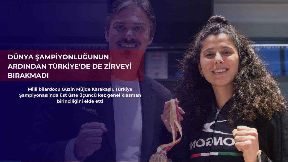 Dünya şampiyonluğunun ardından Türkiye’de de zirveyi bırakmadı