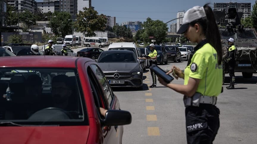 Ankara'da NATO Zirvesi Nedeniyle Güvenlik ve Trafik Kontrolleri Uygulandı