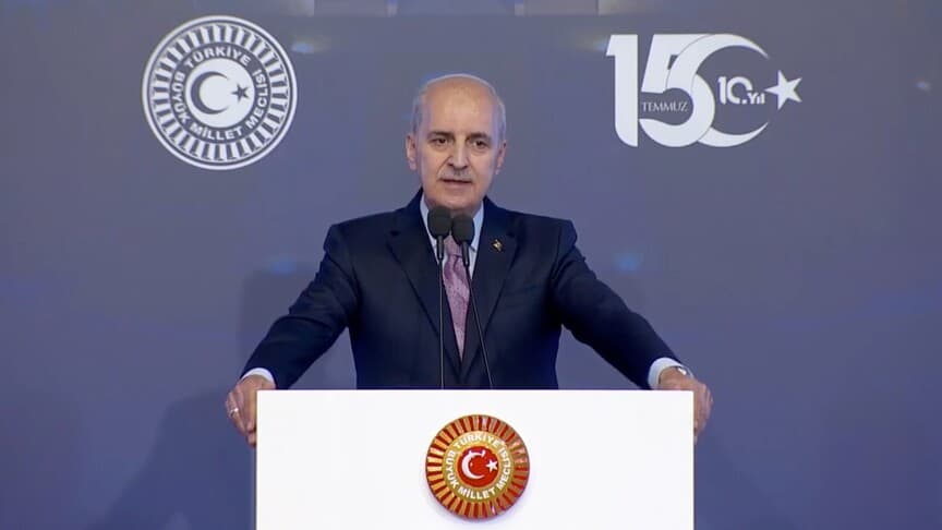 TBMM Başkanı Kurtulmuş: Milletimiz Darbeleri Tarihe Gömmüştür