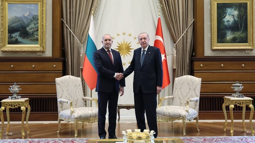 Cumhurbaşkanı Erdoğan, Bulgaristan Başbakanı Radev ile Görüştü